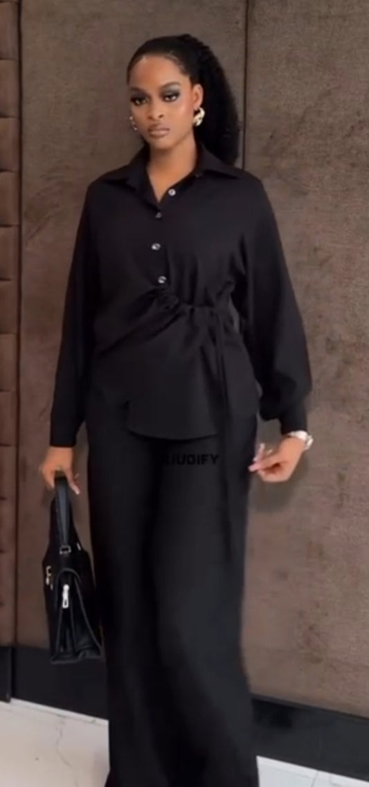 Ensemble chemise & bas large